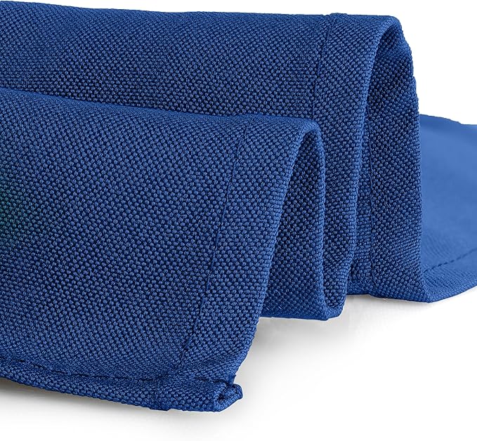 Gee Di Moda Rectangle Tablecloth - 60 x 102 Inch Royal Blue Table Cloth for 6 Foot Rectangle Table - Heavy Duty Washable Fabric - for 6 Ft Buffet Table, Holiday Party, Dinner, Wedding & Baby Shower