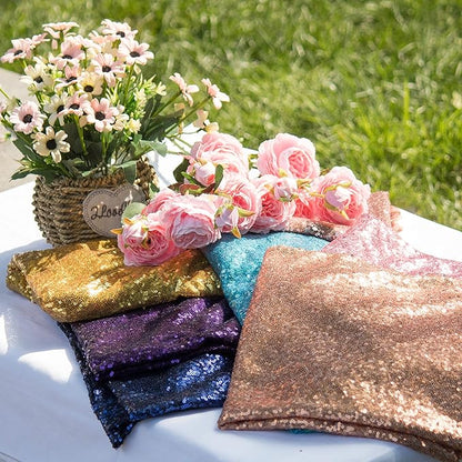 JYFLZQ Navy Blue Sequin Backdrop Curtains 10ft x 10ft 1 Panel Glitter Photo Booth Backdrops Sparkly Photography Background Drapes for Parties Wedding Bridal Showers