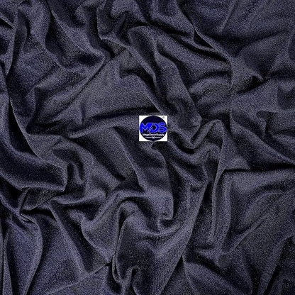 MDS Halloween Chiffon Draping Fabric - 1 Panel, 30" Wide x 100ft Long - Sheer Spooky Arbor & Canopy Drapery for Haunted House Backdrops, Party Ceilings, DIY Costumes & Themed Events - Navy Blue