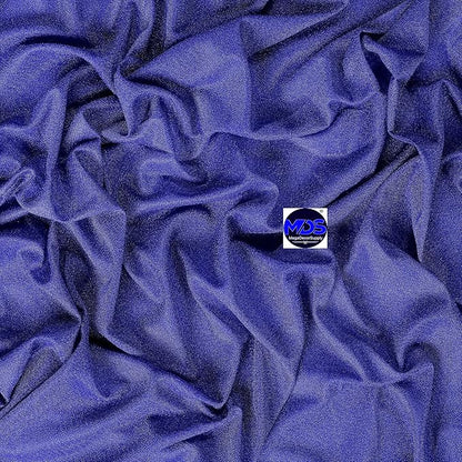 MDS Halloween Chiffon Draping Fabric - 2 Panel, 30" Wide x 30ft Long - Sheer Spooky Arbor & Canopy Drapery for Haunted House Backdrops, Party Ceilings, DIY Costumes & Themed Events - Royal Blue
